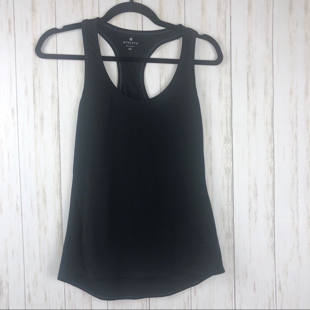Athleta black XS tank